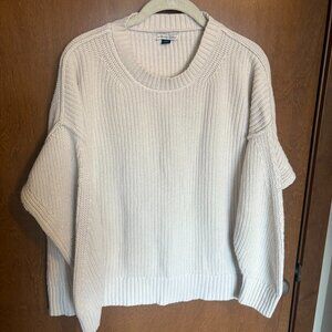 american eagle cream sweater